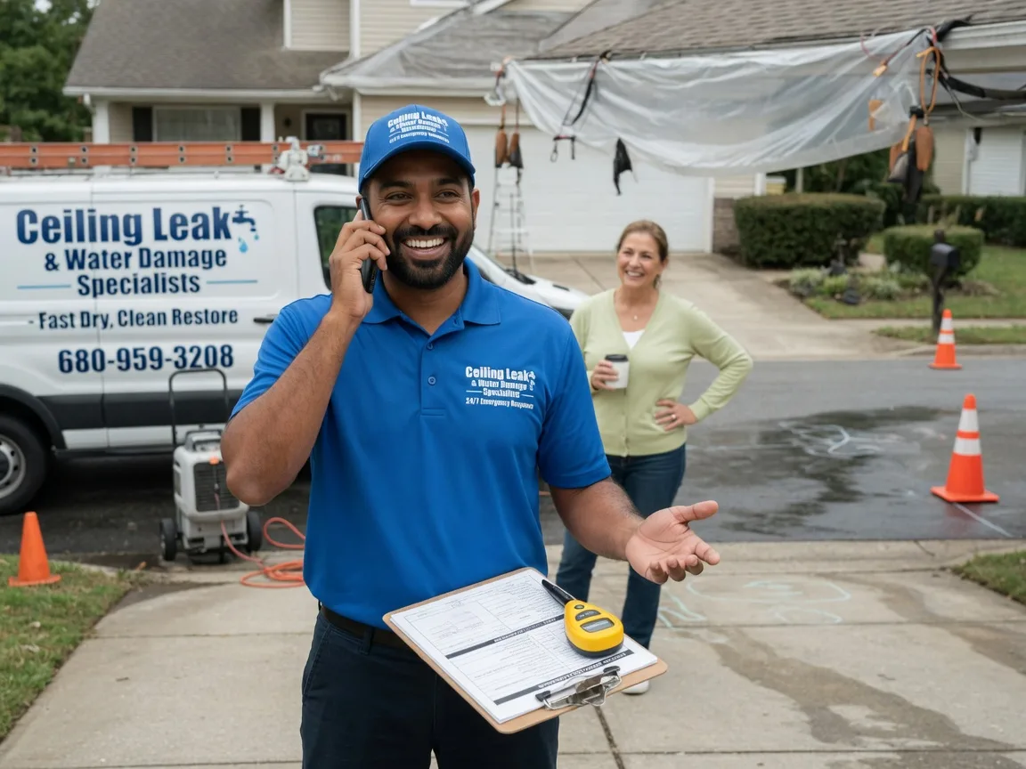Ceiling Leak Cleanup Casa, AR FAQs